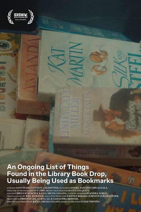An Ongoing List of Things Found in the Library Book Drop, Usually Being Used as Bookmarks